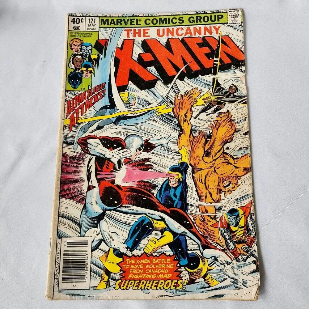 X-Men #121 Marvel Comics 1979 1st Full Appear Team Alpha Flight Banshee‎ Cyclops